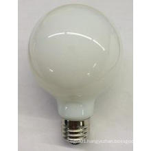 Round Bulb Milky Glass LED Filament Bulb